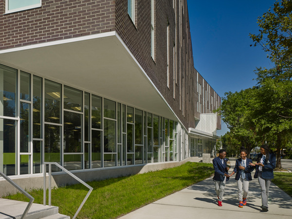 exterior shot of kipp newark collegiate academy